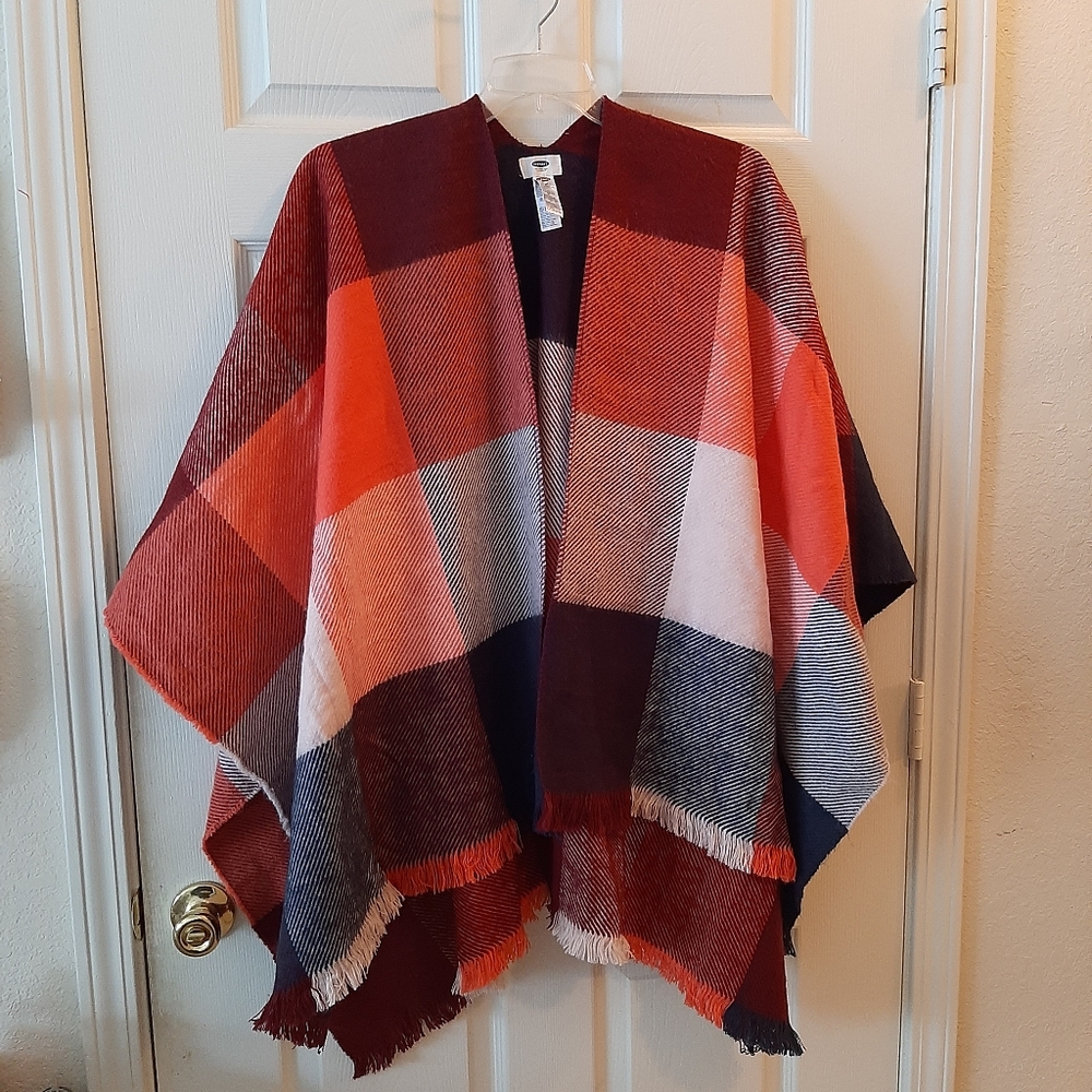 Old Navy Plaid Shawl/Wrap